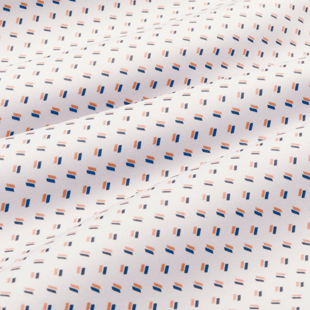 Light Gray Geo&nbsp;Print Close-up/Swatch