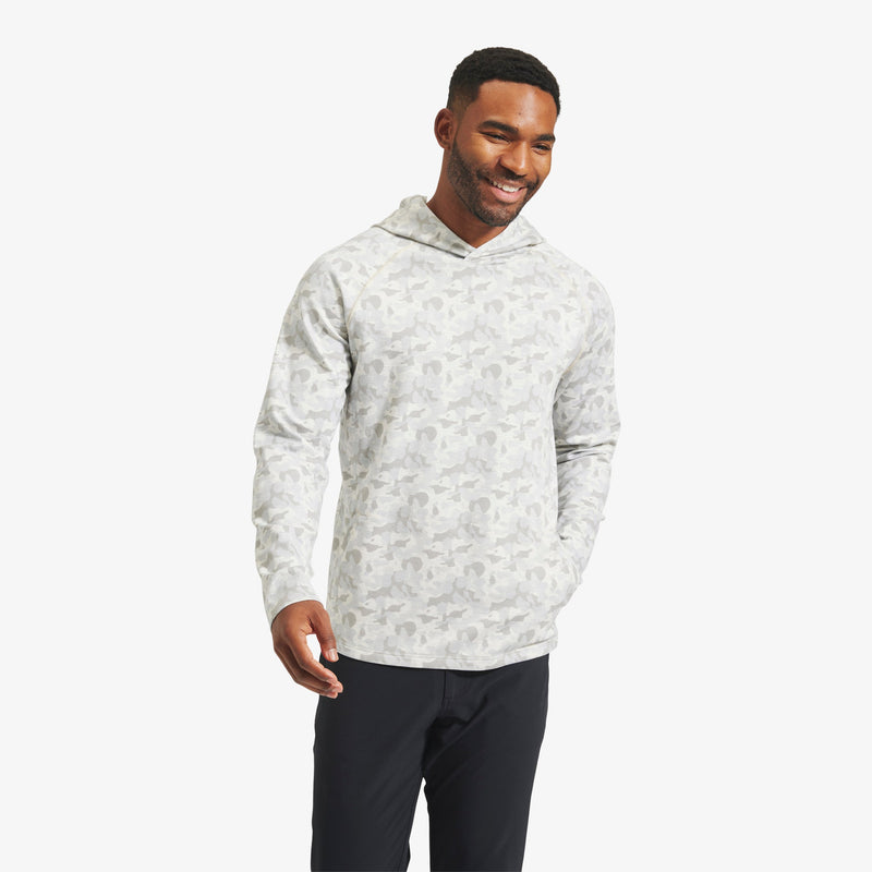 ProFlex Hoodie - Gray Camo Print, featured product shot