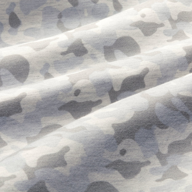 Gray Camo Print Close-up/Swatch