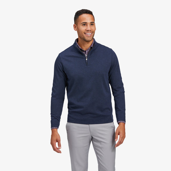 ProFlex Quarter Zip - Navy Heather, featured product shot