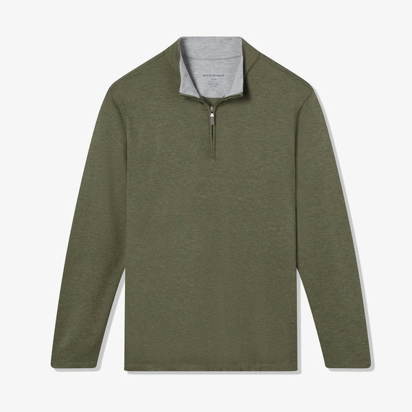 ProFlex Quarter Zip - Sage Heather, featured product shot