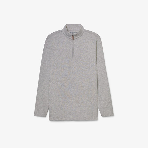 KPI Quarter Zip - Silver Heather, featured product shot