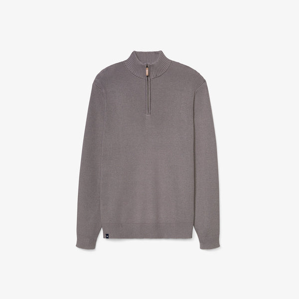 Hillcrest Quarter Zip - Nickel Solid, featured product shot