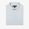 Leeward Dress Shirt - White Navy Plus Print, lifestyle/model photo