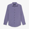 Leeward Dress Shirt - Navy Purple Gingham, lifestyle/model photo