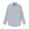 Leeward Dress Shirt - Green Navy Multi Plaid, featured product shot