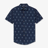 Leeward Short Sleeve - Navy Lobster Print, lifestyle/model photo
