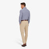 Monaco Dress Shirt - Pink Navy Gingham, lifestyle/model photo