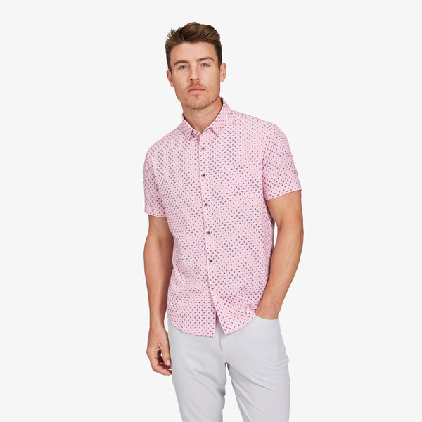 Leeward Short Sleeve - Pink Foulard Print, featured product shot