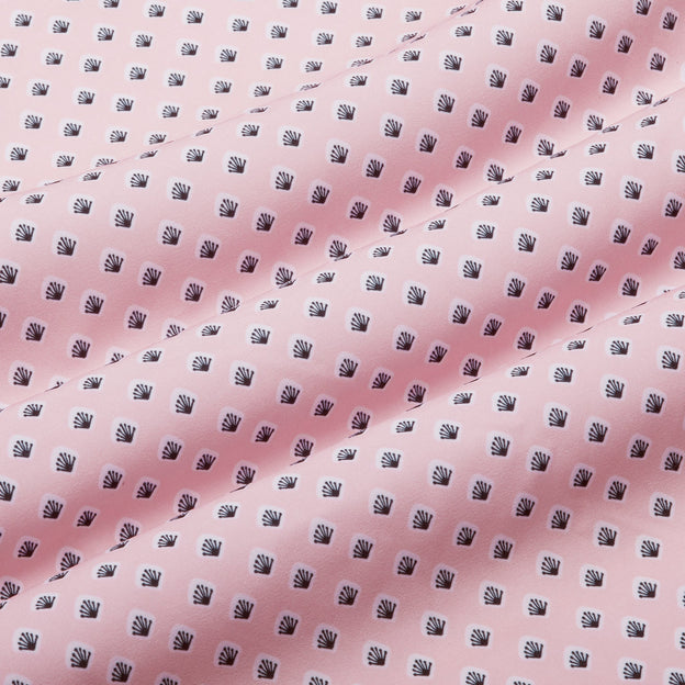 Pink Foulard Print Close-up/Swatch
