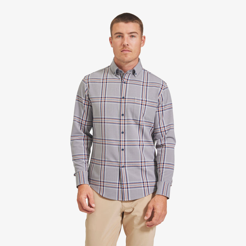 City Flannel - Gray Heather Large&nbsp;Plaid, featured product shot