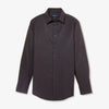 Leeward Dress Shirt - Maritime Blue Geo Print, fabric swatch closeup