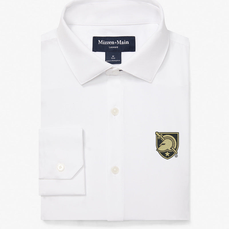 Army Leeward Dress Shirt - White Solid, featured product shot