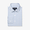 White Navy Windowpane Product