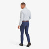 Leeward Dress Shirt - White Blue Windowpane, lifestyle/model photo