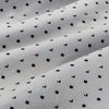 Leeward Dress Shirt - Pink Gray Diamond Print, fabric swatch closeup