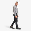 Leeward Dress Shirt - Gray Floral Dot Print, lifestyle/model photo