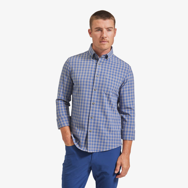 City Flannel - Blue Gray Gingham, featured product shot