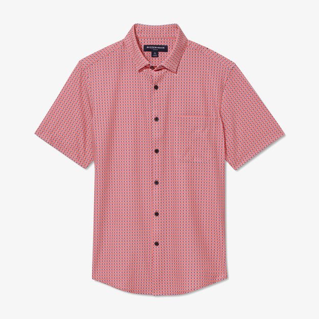 Tea Rose Geo&nbsp;Print Close-up/Swatch