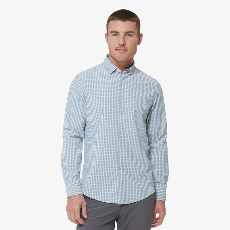 Leeward No Tuck Dress Shirt - Resada Check, featured product shot