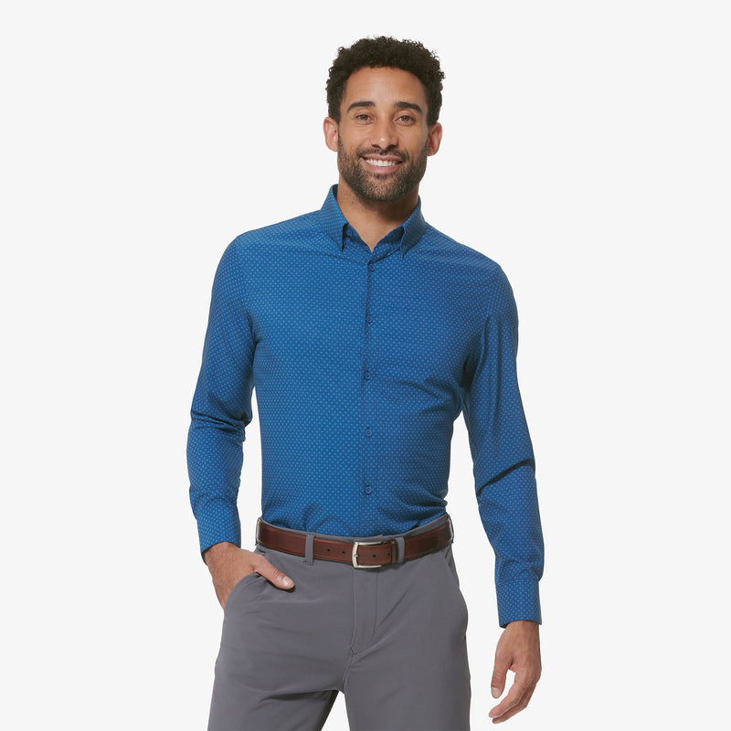 Leeward Dress Shirt - Set Sail Ipanema Star Print, featured product shot