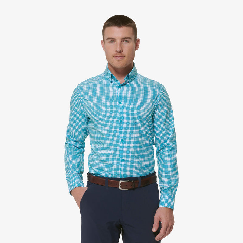 Leeward Dress Shirt - Capri Breeze Floral Print, featured product shot