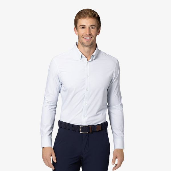 Monaco Dress Shirt - Skyway Circle Print, featured product shot