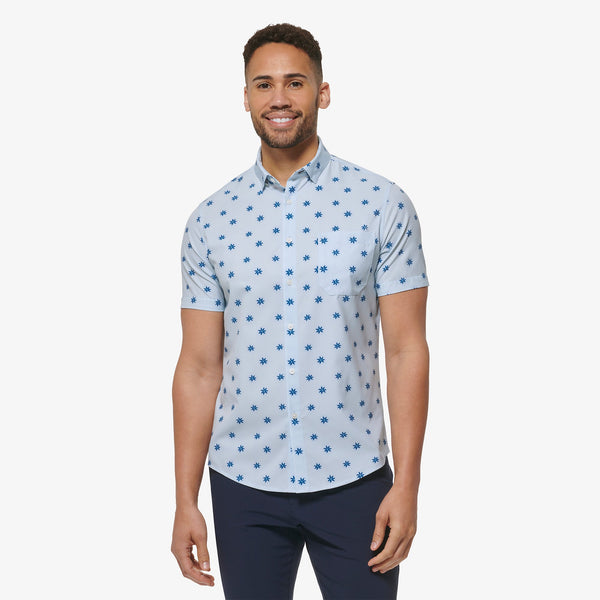 Leeward Short Sleeve - Skyway Floral Dot&nbsp;Print, featured product shot