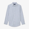 Leeward Dress Shirt - Ashley Blue Multi Plaid, fabric swatch closeup