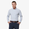Leeward Dress Shirt - Ashley Blue Multi Plaid, featured product shot