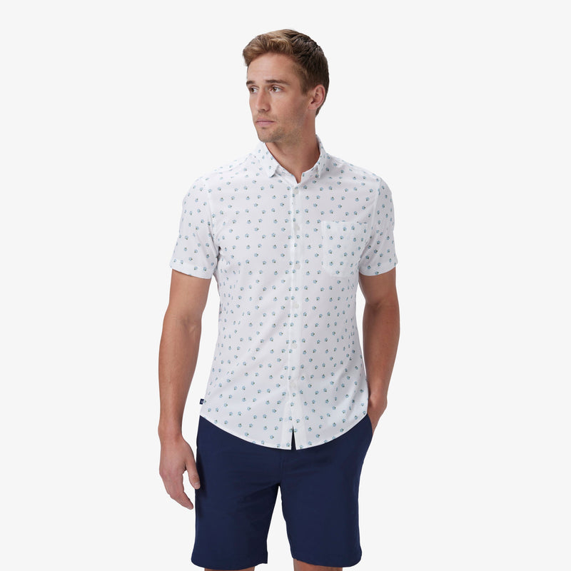 Leeward Short Sleeve - Sage Floral Print, featured product shot