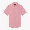 Leeward Short Sleeve - Tea Rose Square Print, fabric swatch closeup