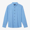 Leeward No Tuck Dress Shirt - Provence Foulard Print, fabric swatch closeup