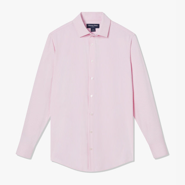 Rose Banker Stripe Close-up/Swatch