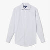 Leeward Dress Shirt - Navy Montgomery Plaid, fabric swatch closeup