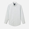 Leeward Dress Shirt - Sky Hampton Plaid, fabric swatch closeup