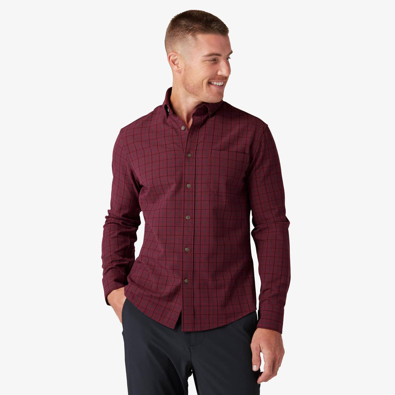 City Flannel - Garnet Houston Plaid, featured product shot