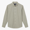 Leeward No Tuck Dress Shirt - Sage Gingham, fabric swatch closeup