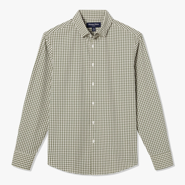 Sage Gingham Close-up/Swatch