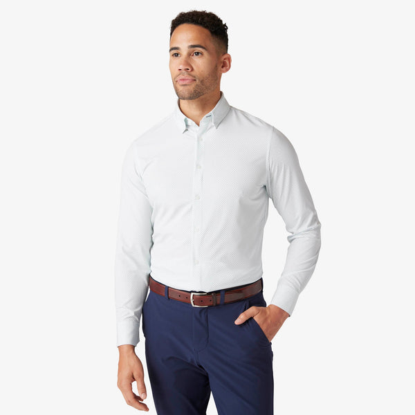 Leeward Dress Shirt - Deep Sea Plus&nbsp;Print, featured product shot