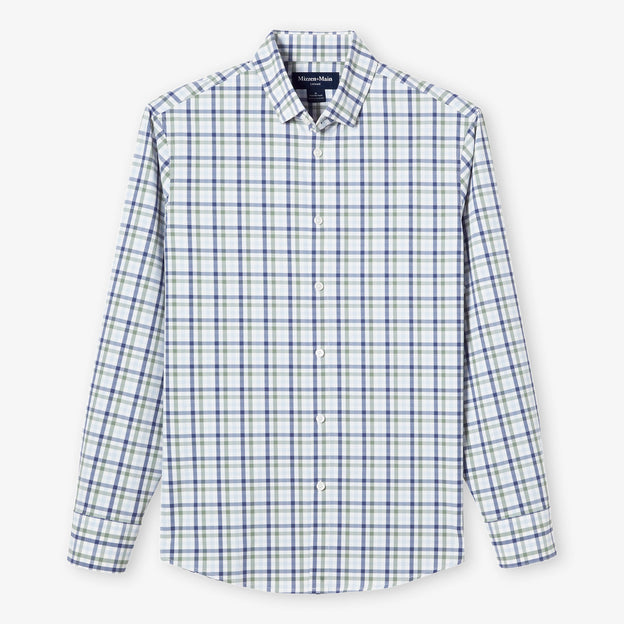 Sky Coastal Plaid Close-up/Swatch