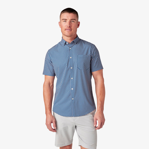 Leeward Short Sleeve - Poseidon Agave, featured product shot