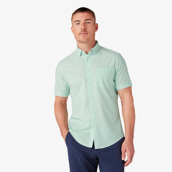 Leeward Short Sleeve - Neptune Saguaro, featured product shot