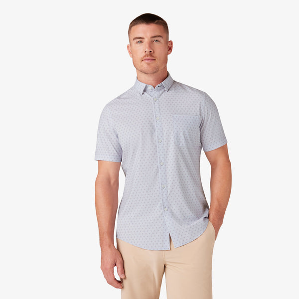 Leeward Short Sleeve - Purple Star Print, featured product shot