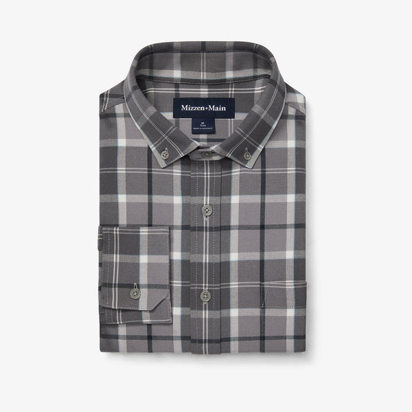 City Flannel - Pewter Timothy Plaid, featured product shot