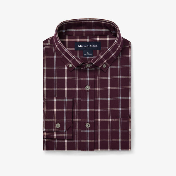 City Flannel - Wine Richard Plaid, featured product shot