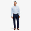 Leeward Dress Shirt - Light Blue Solid, lifestyle/model photo