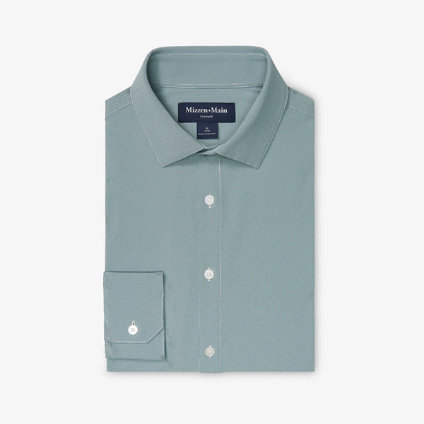 Leeward Dress Shirt - Balsam Straton Check, featured product shot