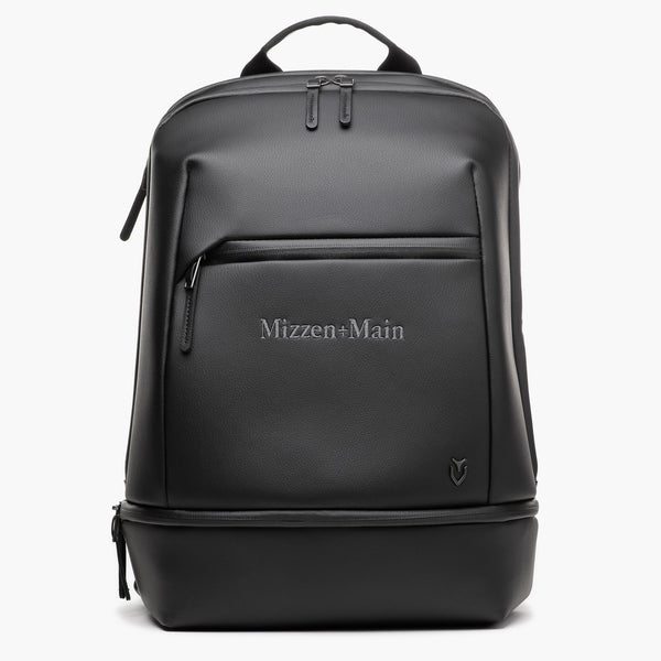VESSEL Signature Backpack - Pebbled Black, featured product shot