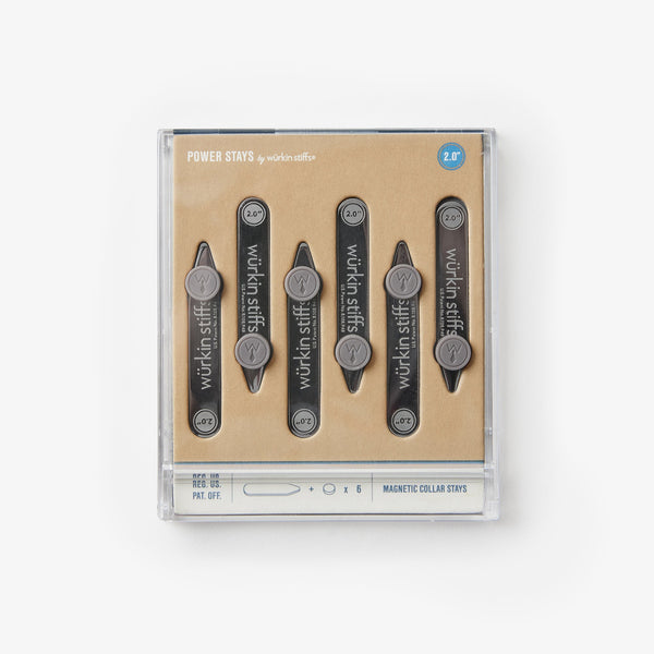 Wurkin Stiffs Collar Stay - Stainless Steel, featured product shot